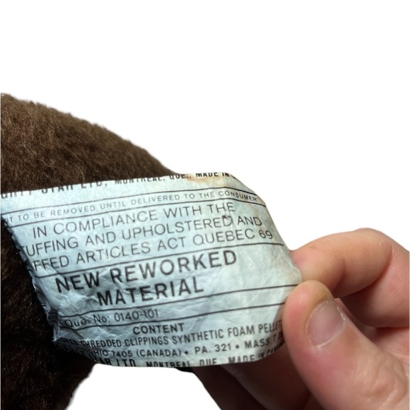 1971 Tasmanian Devil Vintage Stuffed Animal - Picture 4 of 5